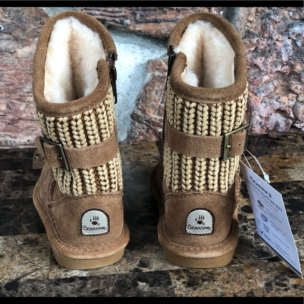 NEW BEARPAW Toddler Girls Boshie Boots - Picture 12 of 15